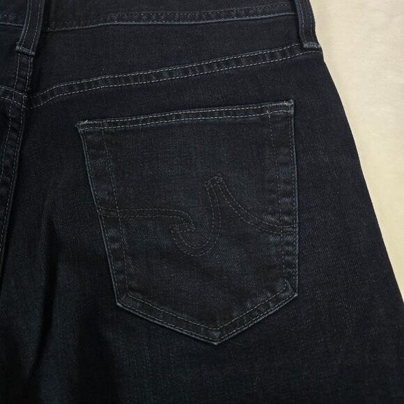 AG Adriano Goldschmied Men’s Dark Wash Denim Jeans 32R Stretch Straight 1918DAS - Picture 5 of 11